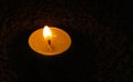 Candles on Split pea background,Isolated candles on the seeds,