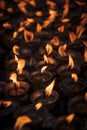 Candles in Swayambhunath