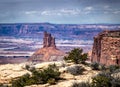 Candlestick Tower in Canyonlands National Park Royalty Free Stock Photo