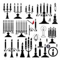 vector candlesticks and candles