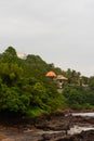 Candolim Goa India- September 25 2021: Portuguese era Lower Aguada Fort and former central Jail Royalty Free Stock Photo