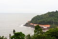 Candolim Goa India- September 25 2021: Portuguese era Lower Aguada Fort and former central Jail Royalty Free Stock Photo