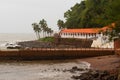 Candolim Goa India- September 25 2021: Portuguese era Lower Aguada Fort and former central Jail Royalty Free Stock Photo