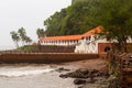 Candolim Goa India- September 25 2021: Portuguese era Lower Aguada Fort and former central Jail Royalty Free Stock Photo