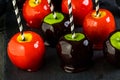 Candy apples Royalty Free Stock Photo