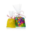 Candy bags isolated