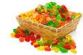 Candy Basket Royalty Free Stock Photo