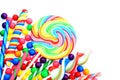 Candy border Royalty Free Stock Photo