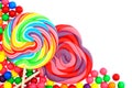 Candy border Royalty Free Stock Photo
