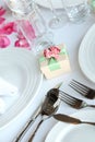 Candy box at wedding Royalty Free Stock Photo