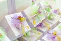 Wedding favors for wedding guests Royalty Free Stock Photo