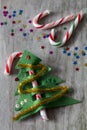 Candy Cane Christmas Tree Royalty Free Stock Photo