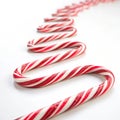 Candy Cane Lane Royalty Free Stock Photo