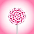 Candy cane sweet spiral