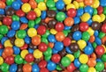 Candy chocolate multicolor background