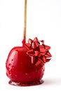 Candy Christmas apples isolated Royalty Free Stock Photo