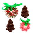 Candy Christmas wreaths