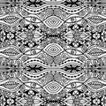 Candy colors pattern mandala black and white coloring Royalty Free Stock Photo