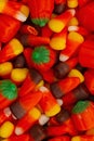 Candy corn Halloween background Royalty Free Stock Photo
