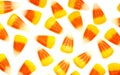Candy corn isolated on white Royalty Free Stock Photo