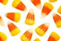 Candy corn isolated on white Royalty Free Stock Photo