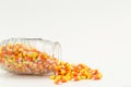 Candy corn pumpkins Halloween Royalty Free Stock Photo