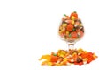 Candy corn pumpkins Halloween Royalty Free Stock Photo