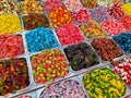 Candy Display At The Carmel Market Royalty Free Stock Photo