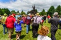 Candy Drop Crowd in the Park