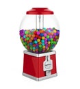 Candy Gumball Machine Isolated Royalty Free Stock Photo
