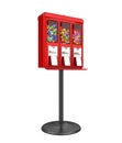 Candy Gumball Machine Isolated Royalty Free Stock Photo