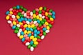 Candy heart Royalty Free Stock Photo
