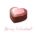 Candy heart Royalty Free Stock Photo