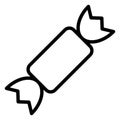 Candy Isolated Vector icon which can easily modify or edit Royalty Free Stock Photo