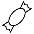 Candy Isolated Vector icon which can easily modify or edit Royalty Free Stock Photo