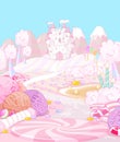 Candy Land Royalty Free Stock Photo