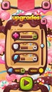 Candy Land Video Game User Interface