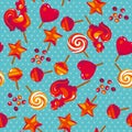 Candy lollipop pattern