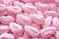 Candy pink shrimp background.