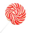 Candy pink spiral lollipop