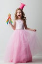 Candy princess girl Royalty Free Stock Photo