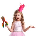 Candy princess girl Royalty Free Stock Photo