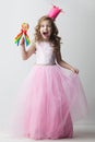 Candy princess girl Royalty Free Stock Photo