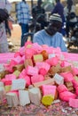 Candy Seller at Kagoro day in kaura LGA, Kaduna state. Nigeria