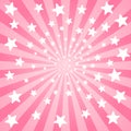 Candy Stars Explosion Background Royalty Free Stock Photo