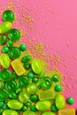 Candy And Sweets. Sugar Candies On Background Royalty Free Stock Photo