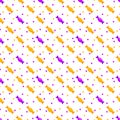 Candy toffee seamless pattern