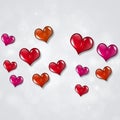 Candy Valentine Hearts Royalty Free Stock Photo