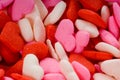 Candy Valentine's Hearts - Close-up Royalty Free Stock Photo