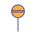 Candy Vector icon which can easily modify or editKi a masla Royalty Free Stock Photo
